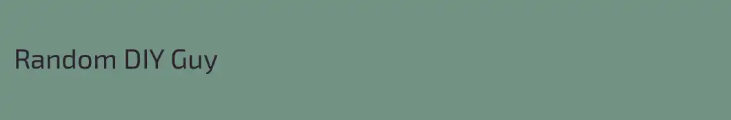 Random DIY Guy